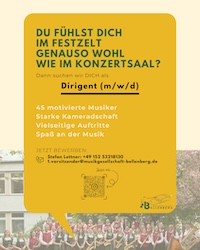 Dirigent gesucht